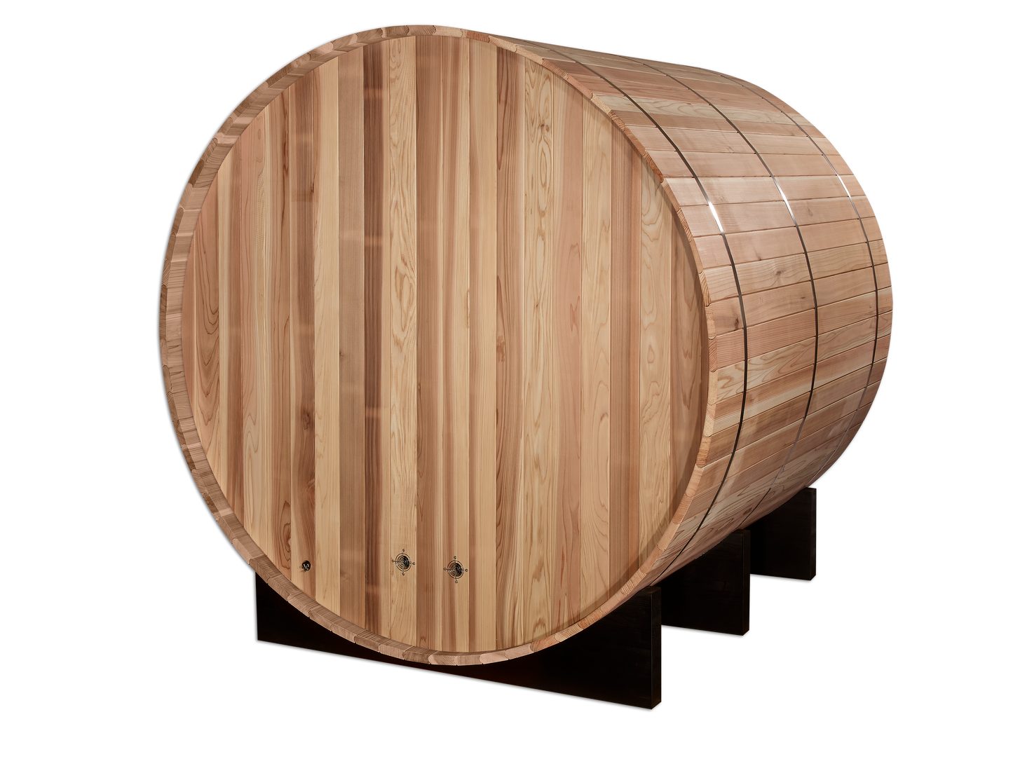 Golden Designs "Arosa" 4 Person Barrel Traditional Sauna -  Pacific Cedar